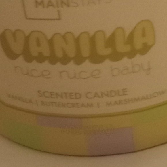 Mainstays 14oz Scented Candle 2-lights (Vanilla Nice Nice Baby) - Picture 3 of 3